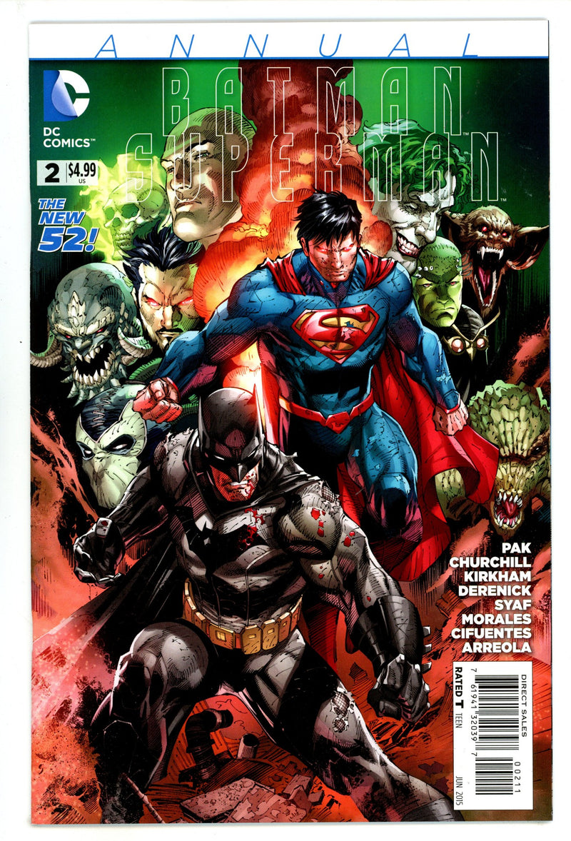 Batman / Superman Annual 2 High Grade (2015) 