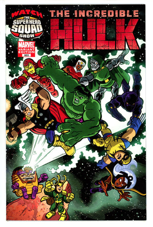 Incredible Hulk Vol 2 603 Super Hero Squad Variant (2009)