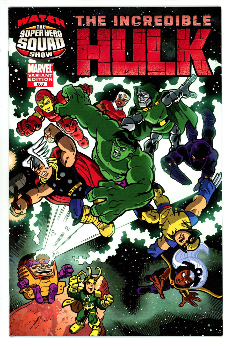 Incredible Hulk Vol 2 603 Super Hero Squad Variant (2009)
