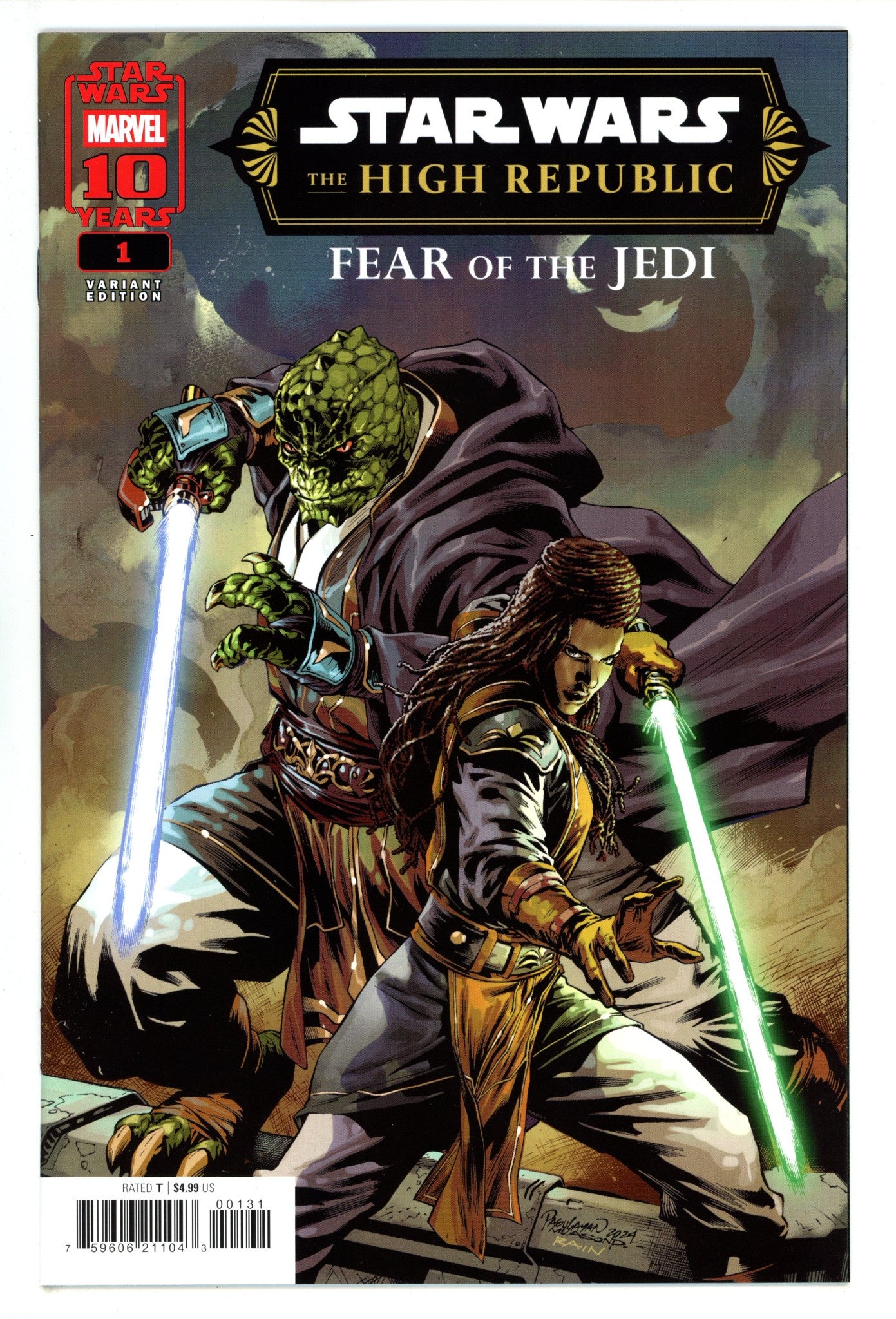 Star Wars: The High Republic - Fear Of The Jedi 1 Pagulayan Variant (2025)