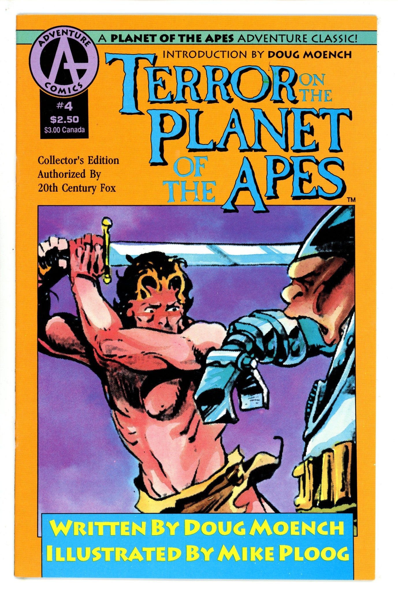 Terror on the Planet of the Apes 4 (1991)