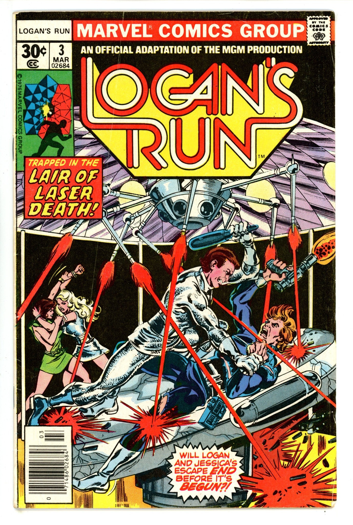 Logan's Run 3 VG (1977)
