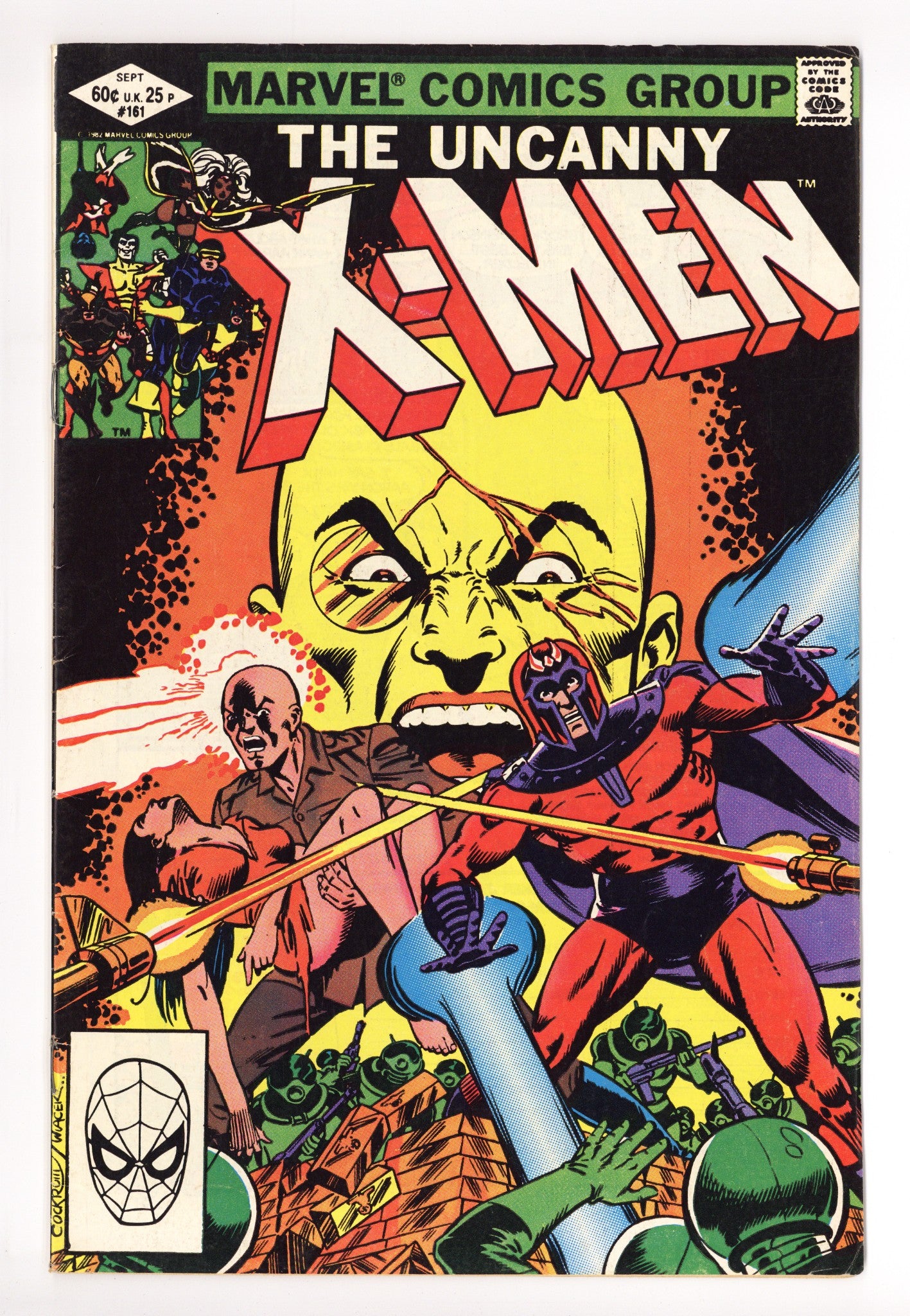 The Uncanny X-Men Vol 1 161 Mid Grade (1982) 