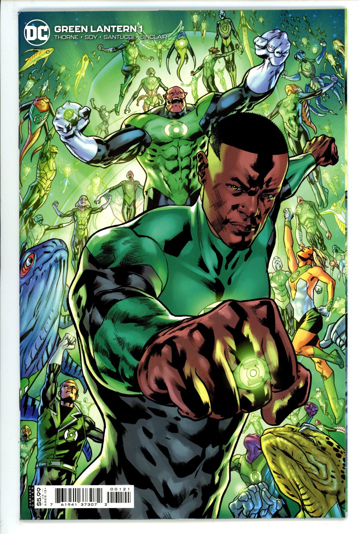 Green Lantern Vol 7 1 High Grade (2021) Hitch Variant 