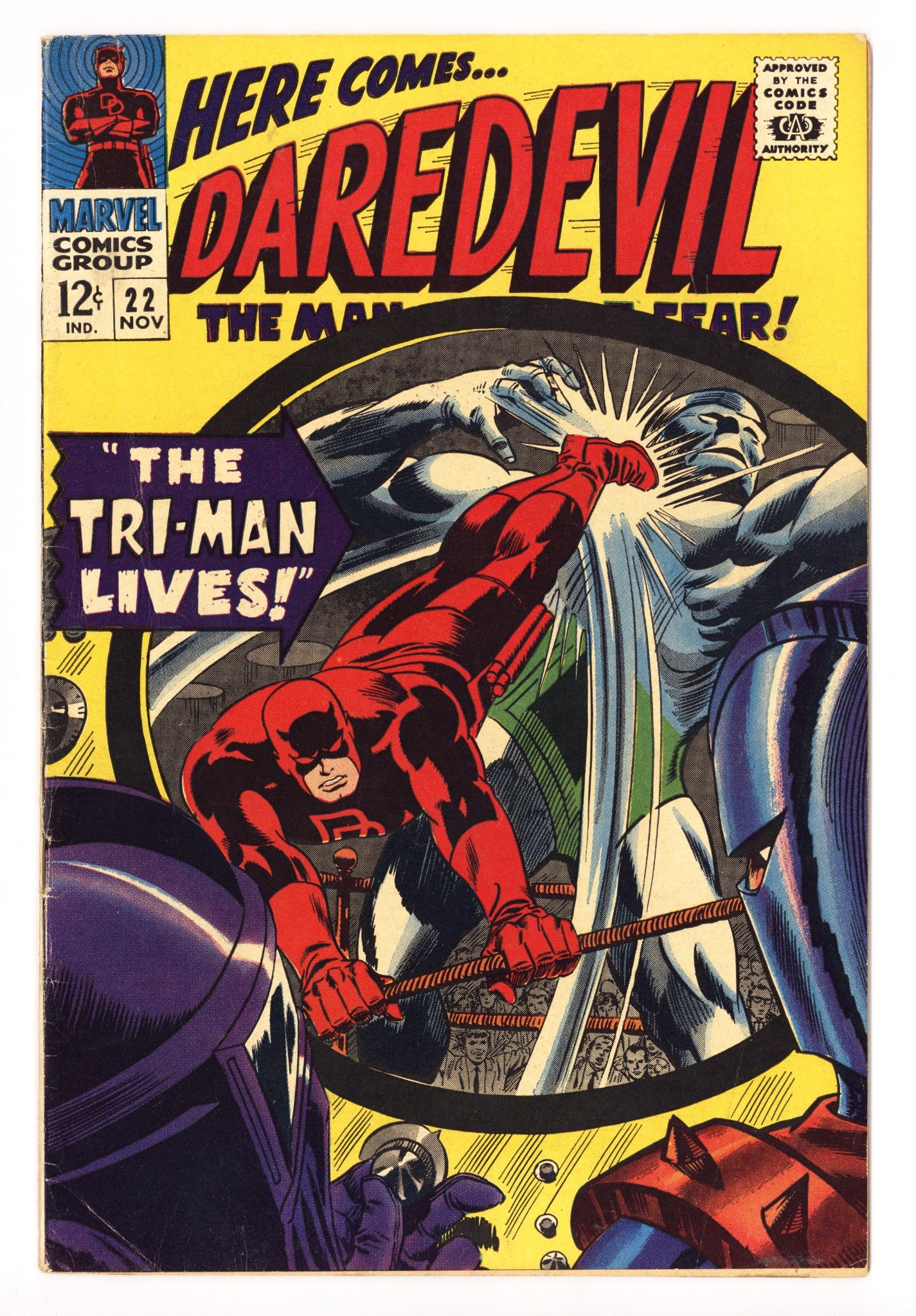 Daredevil Vol 1 22 FN- (5.5) (1966) 