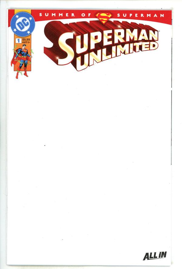 Superman Unlimited 1 Blank Variant (2025)