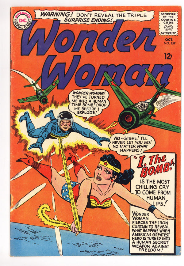 Wonder Woman Vol 1 157 FN- (5.5) (1965)