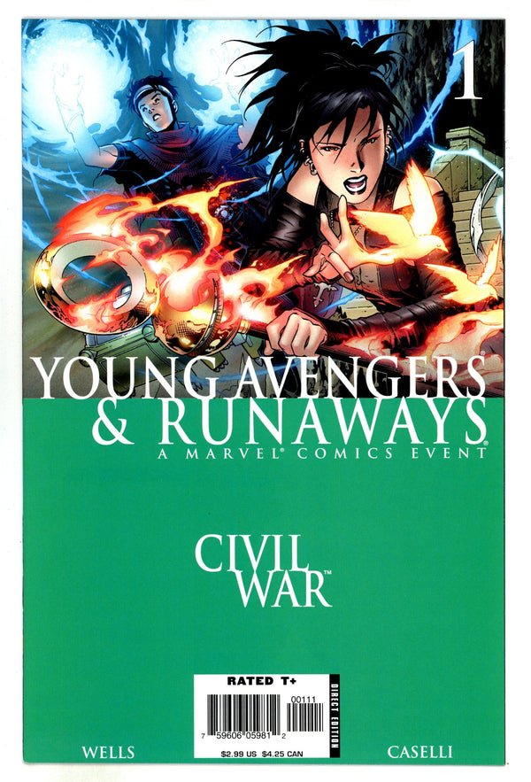 Civil War: Young Avengers & Runaways 1 High Grade (2006)