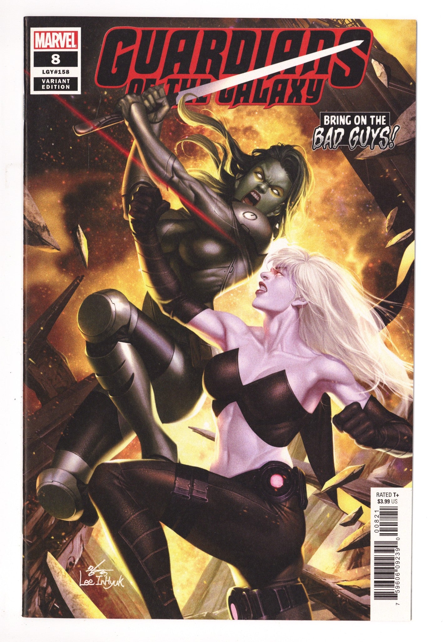 Guardians of the Galaxy Vol 5 8 (158) High Grade (2019) Lee Variant 