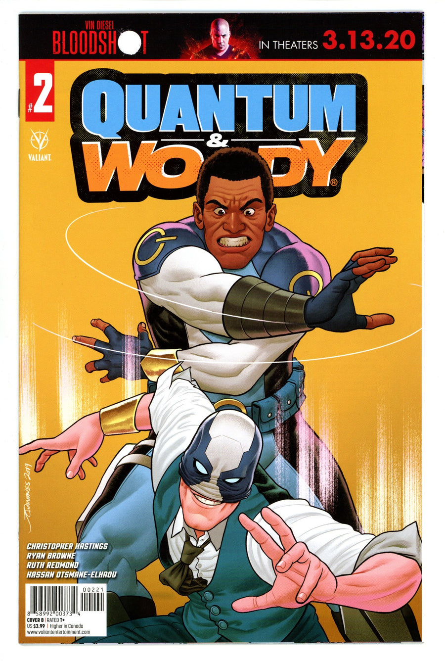 Quantum and Woody Vol 4 2 High Grade (2020) Quinones Variant 