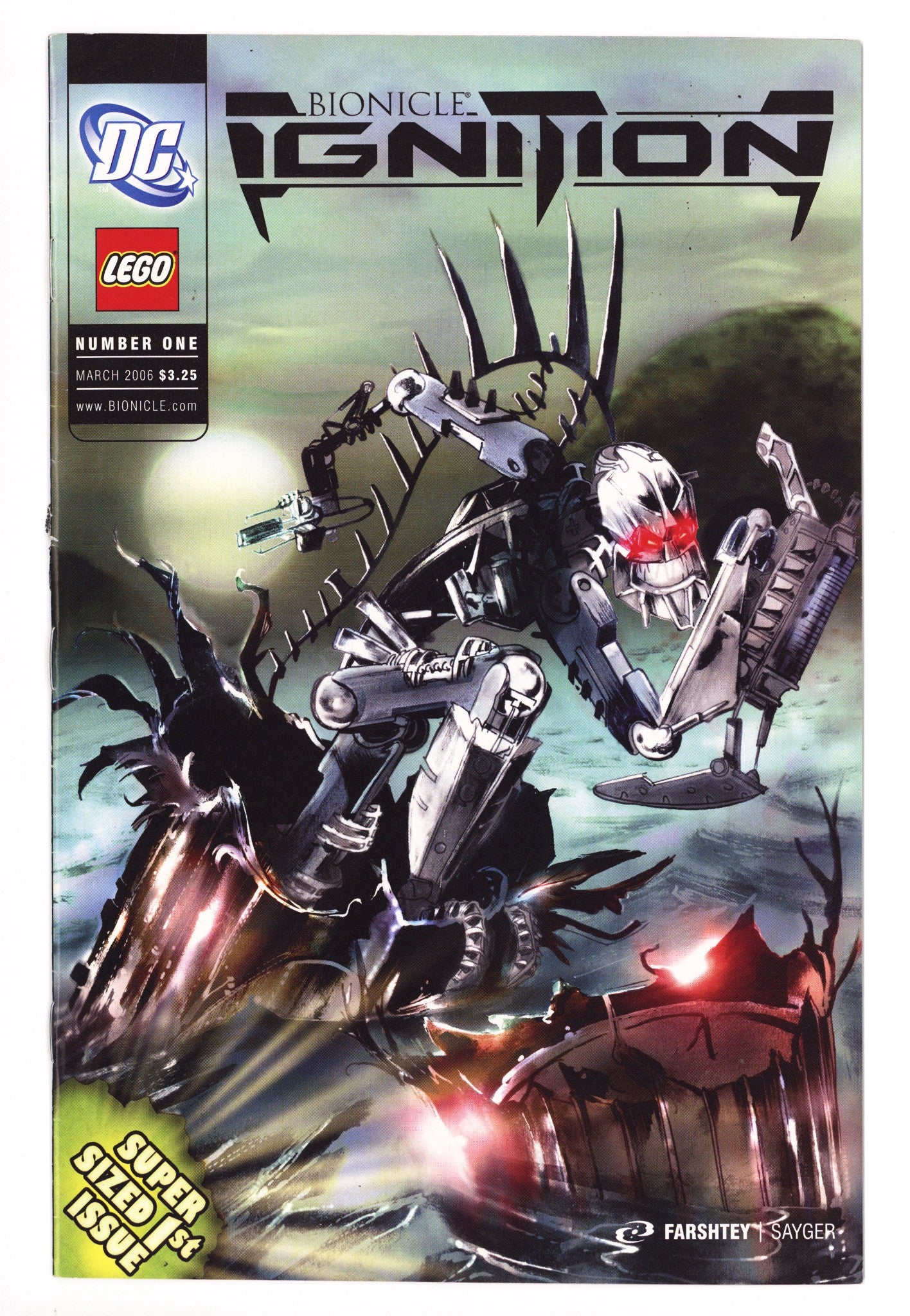 Bionicle Ignition 1 FN (6.0) (2006) Canadian Price Variant 