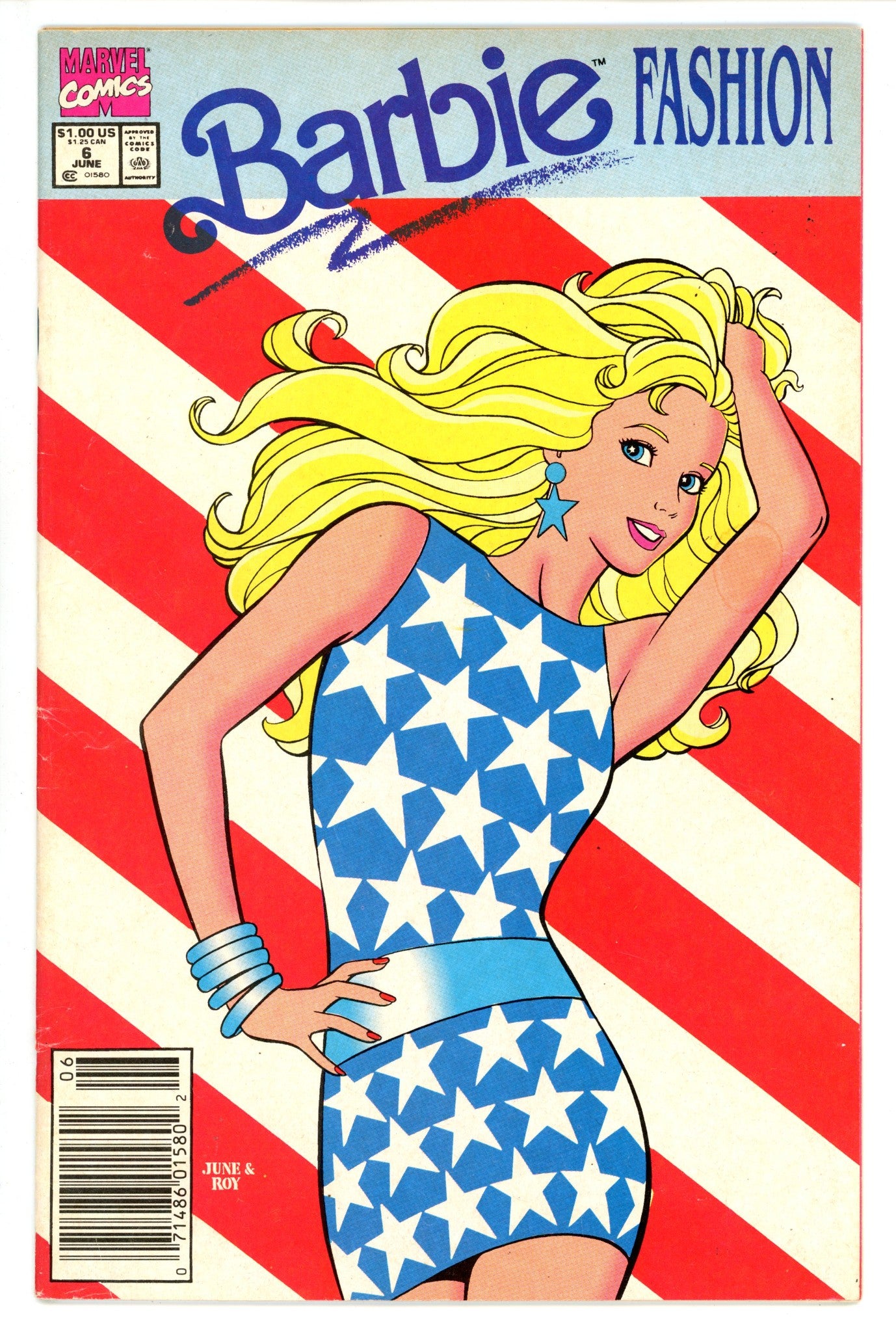 Barbie Fashion 6 Newsstand VG (1991)