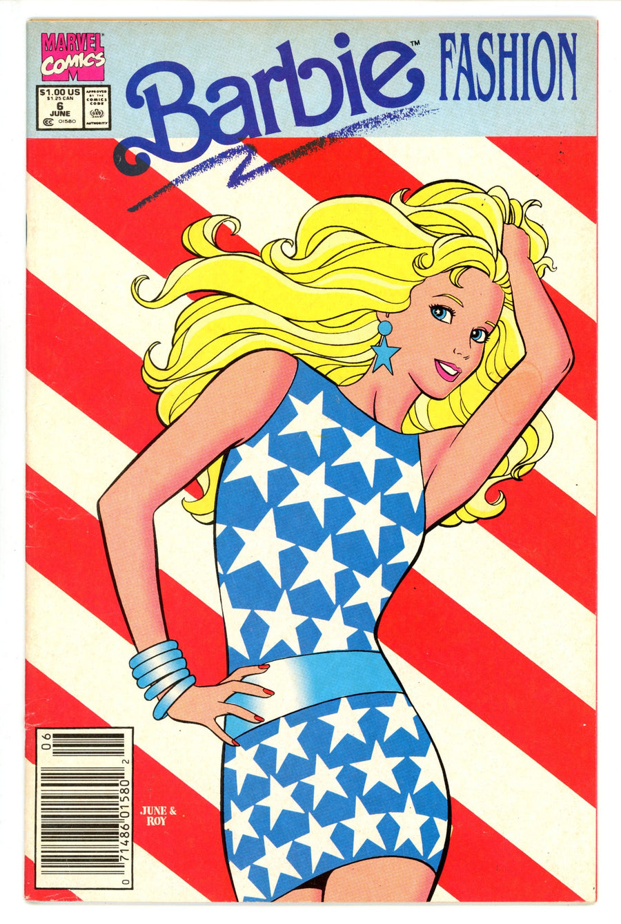 Barbie Fashion 6 Newsstand VG (1991)
