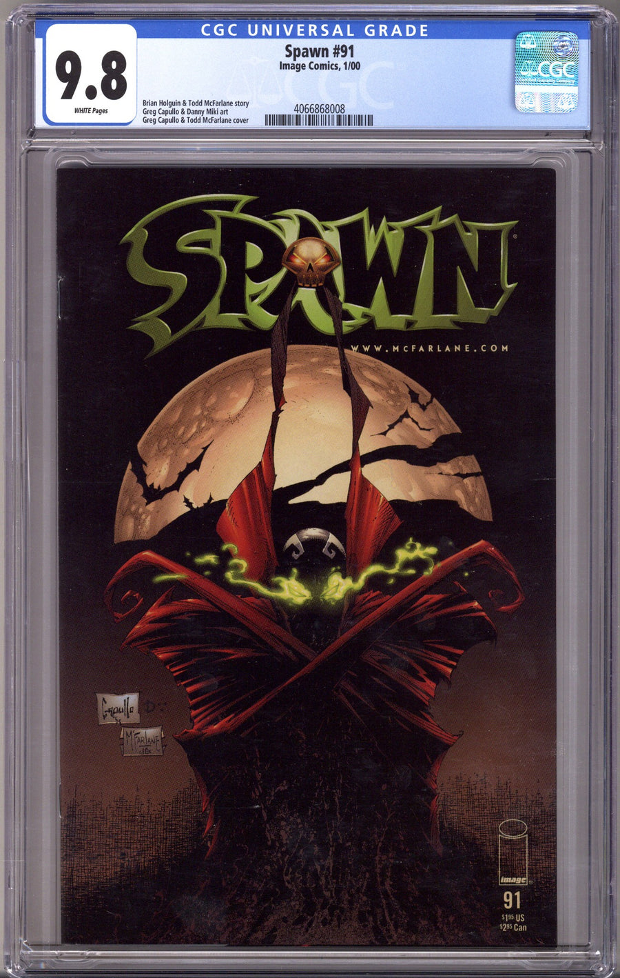 Spawn 91 CGC 9.8 (NM/M) (2000)