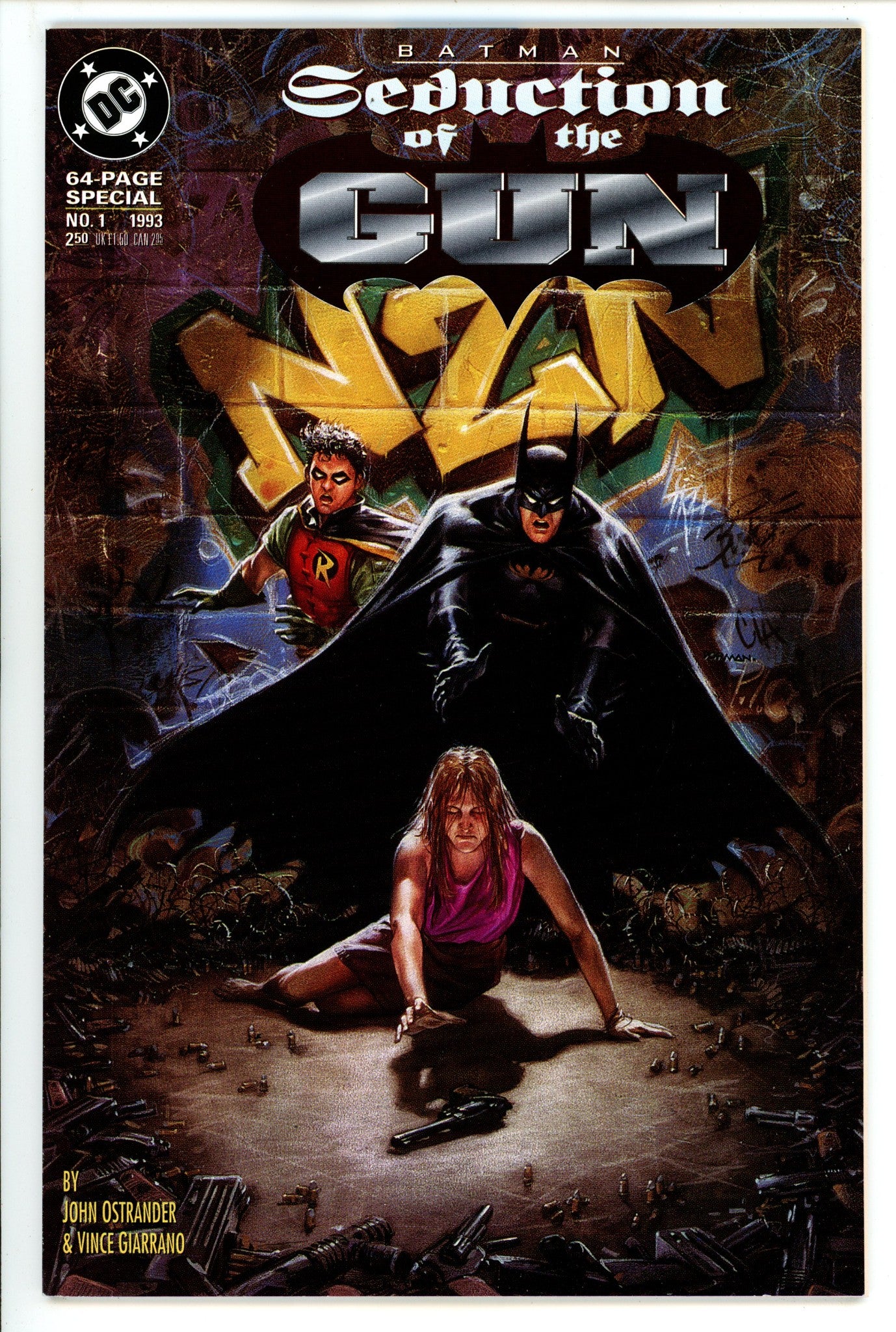 Batman: Seduction of the Gun  1  Mid Grade  (1993)   