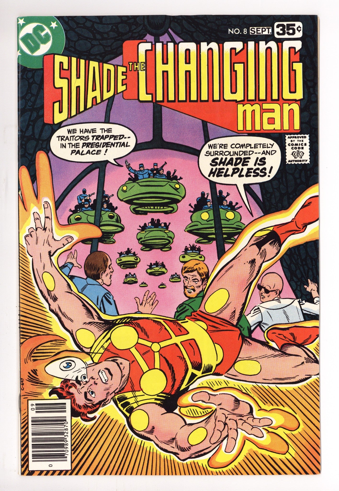 Shade, the Changing Man Vol 1 8 Mid Grade (1978) 