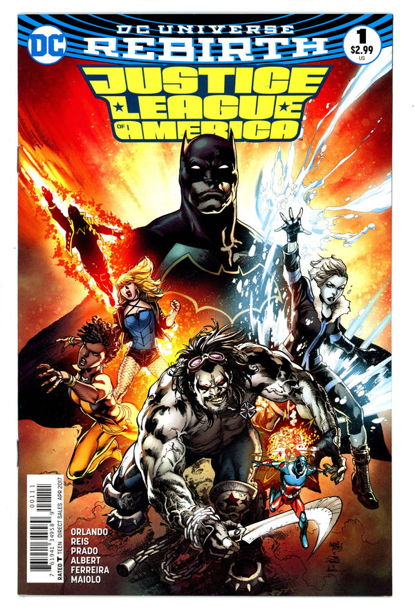Justice League of America Vol 5 1 High Grade (2017)