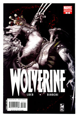 Wolverine Vol 3 52 Mid Grade (2007) B&W Variant