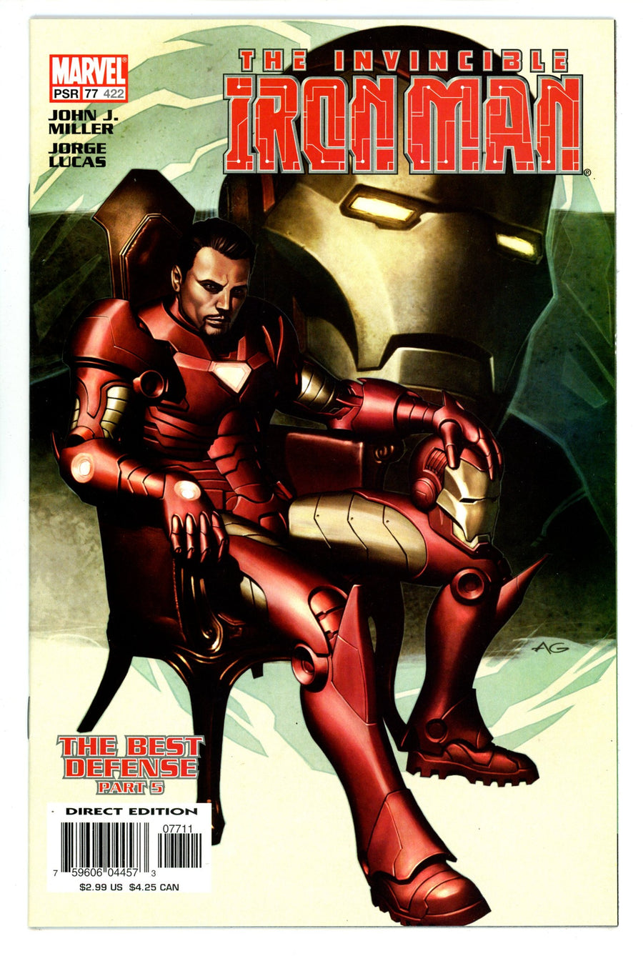 Iron Man Vol 3 77 (422) High Grade (2004) 