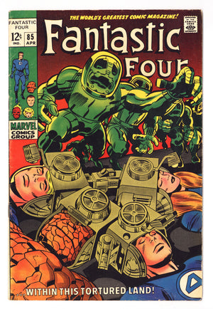 Fantastic Four Vol 1 85  VG/FN (5.0)   (1969)