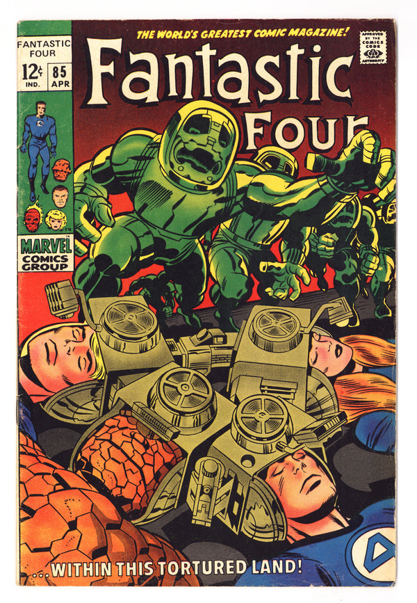 Fantastic Four Vol 1 85  VG/FN (5.0)   (1969)
