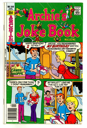 Archie's Joke Book Magazine 248 Low Grade (1978) 