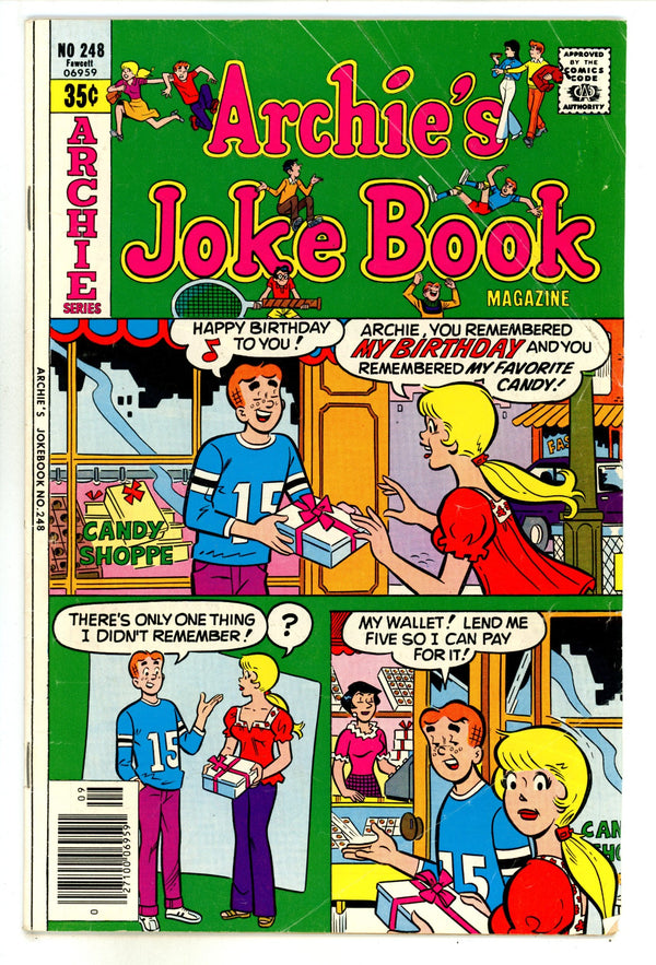 Archie's Joke Book Magazine 248 Low Grade (1978)