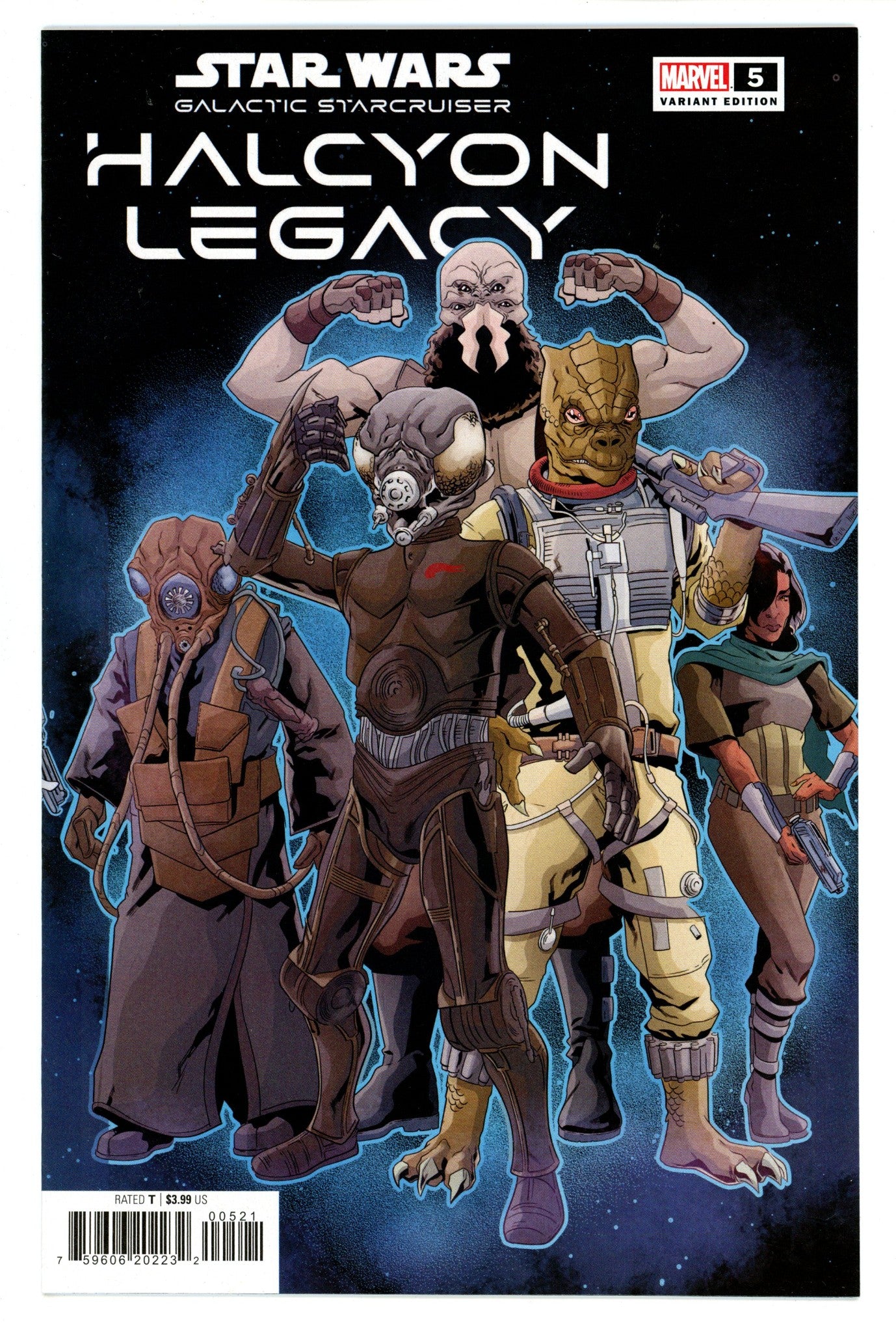Star Wars: The Halcyon Legacy 5 High Grade (2022) Sliney Variant 