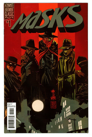 Masks 1 High Grade (2012) Francavilla Variant