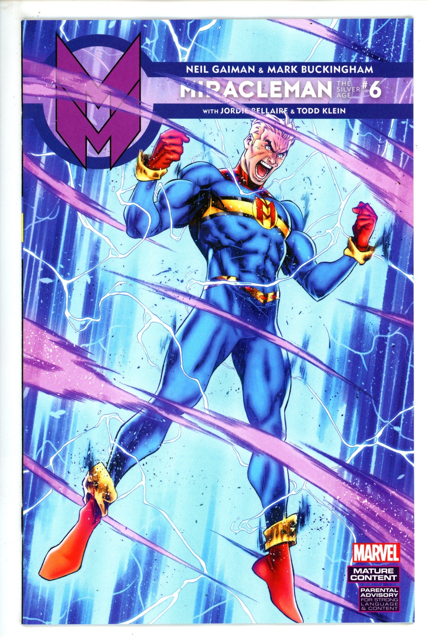 Miracleman Silver Age 6 Coello Variant (1900)