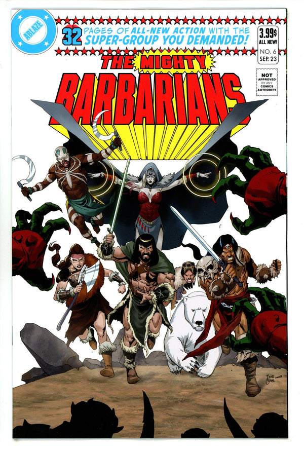 Mighty Barbarians 6 Casas Homage Variant (2023)