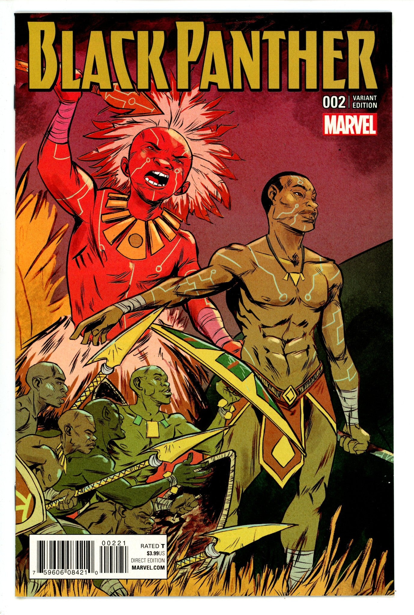 Black Panther Vol 6 2 High Grade (2016) Greene Variant 