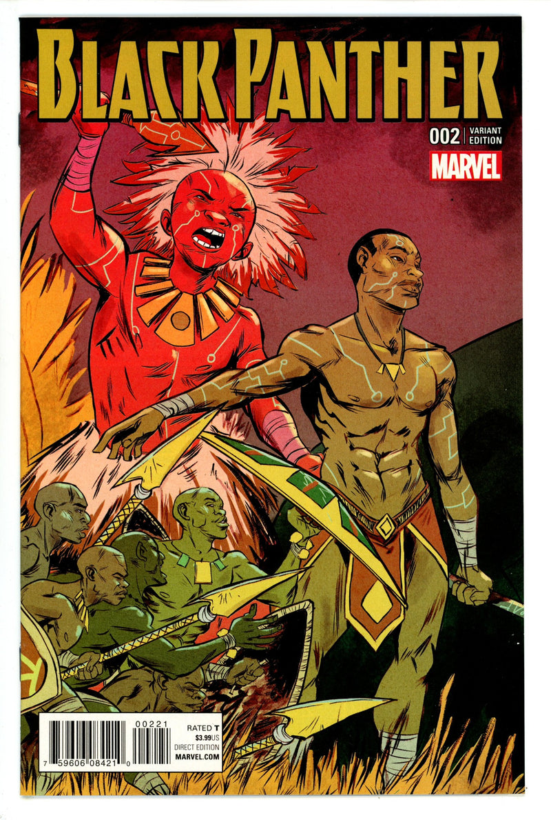 Black Panther Vol 6 2 High Grade (2016) Greene Variant 