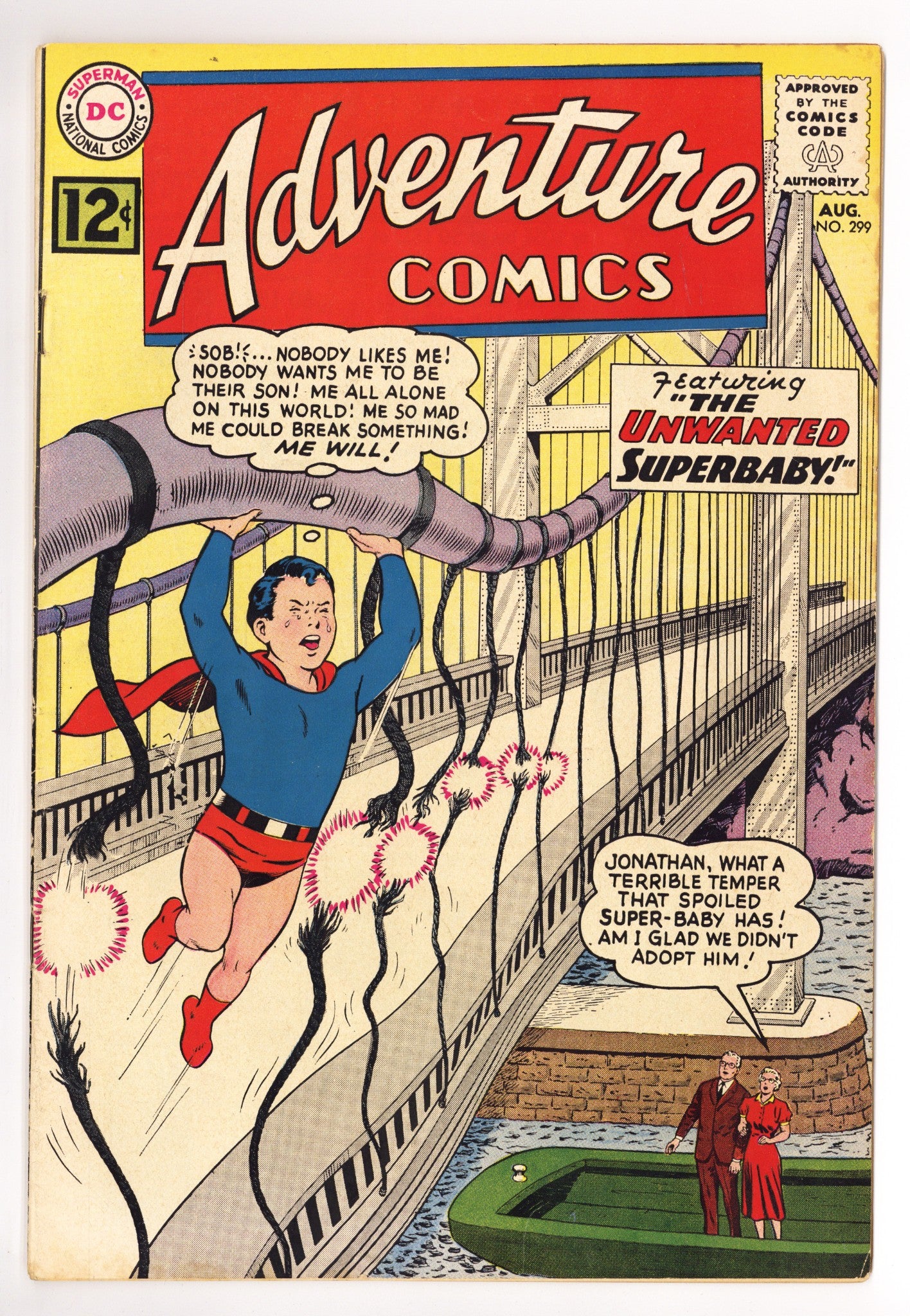 Adventure Comics Vol 1 299 FN- (5.5) (1962) 