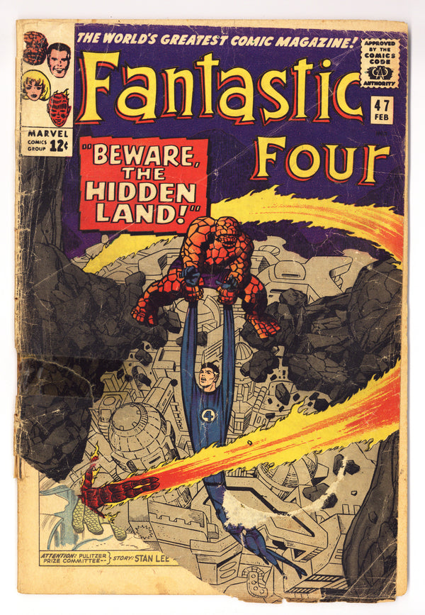 Fantastic Four Vol 1 47  PR (0.5)   (1966)