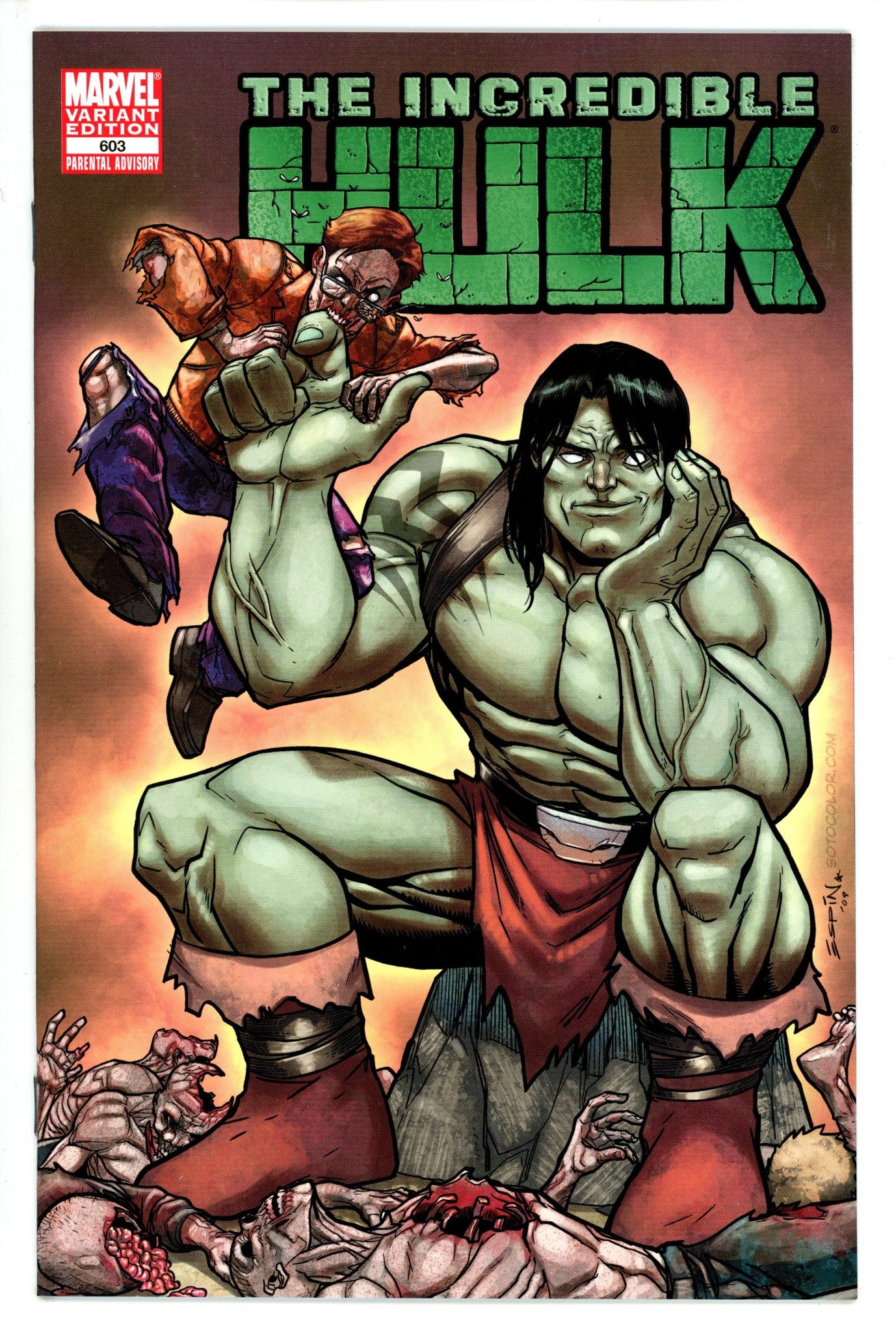 Incredible Hulk Vol 2 603 Espin Variant (2009)