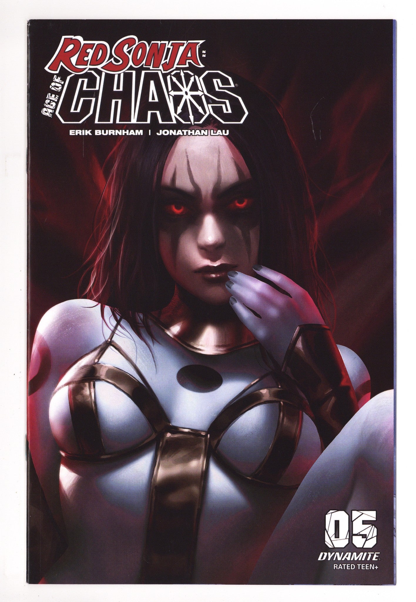 Red Sonja: Age of Chaos 5 High Grade (2020) Chew Variant 