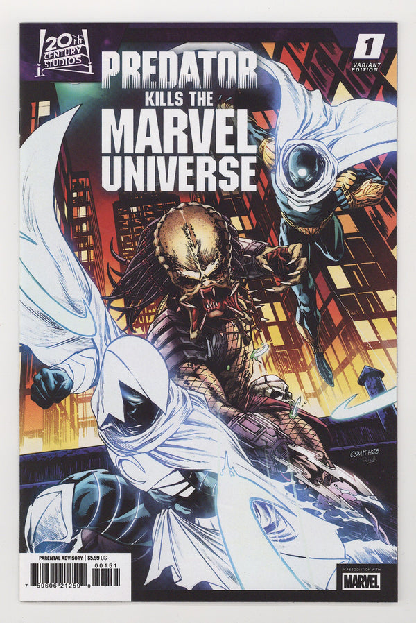Predator Kills The Marvel Universe 1 Smith Variant (2025)