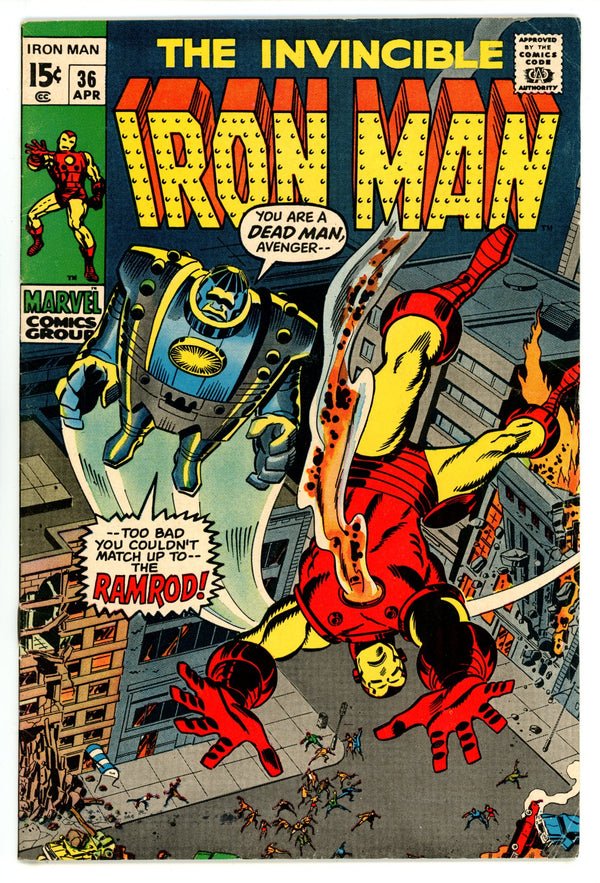 Iron Man Vol 1 36 FN (6.0) (1971)