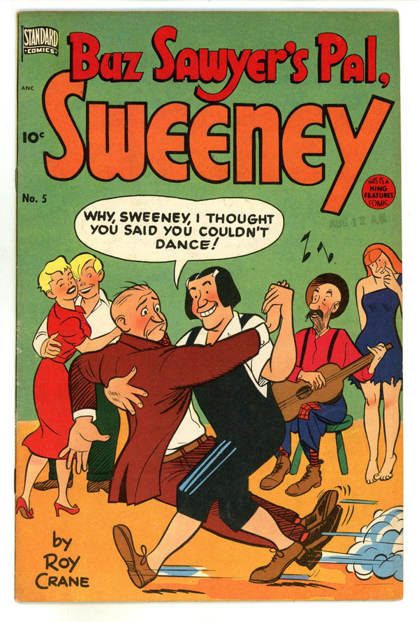 Buz Sawyer's Pal, Sweeney 5 VG/FN (5.0) (1949)