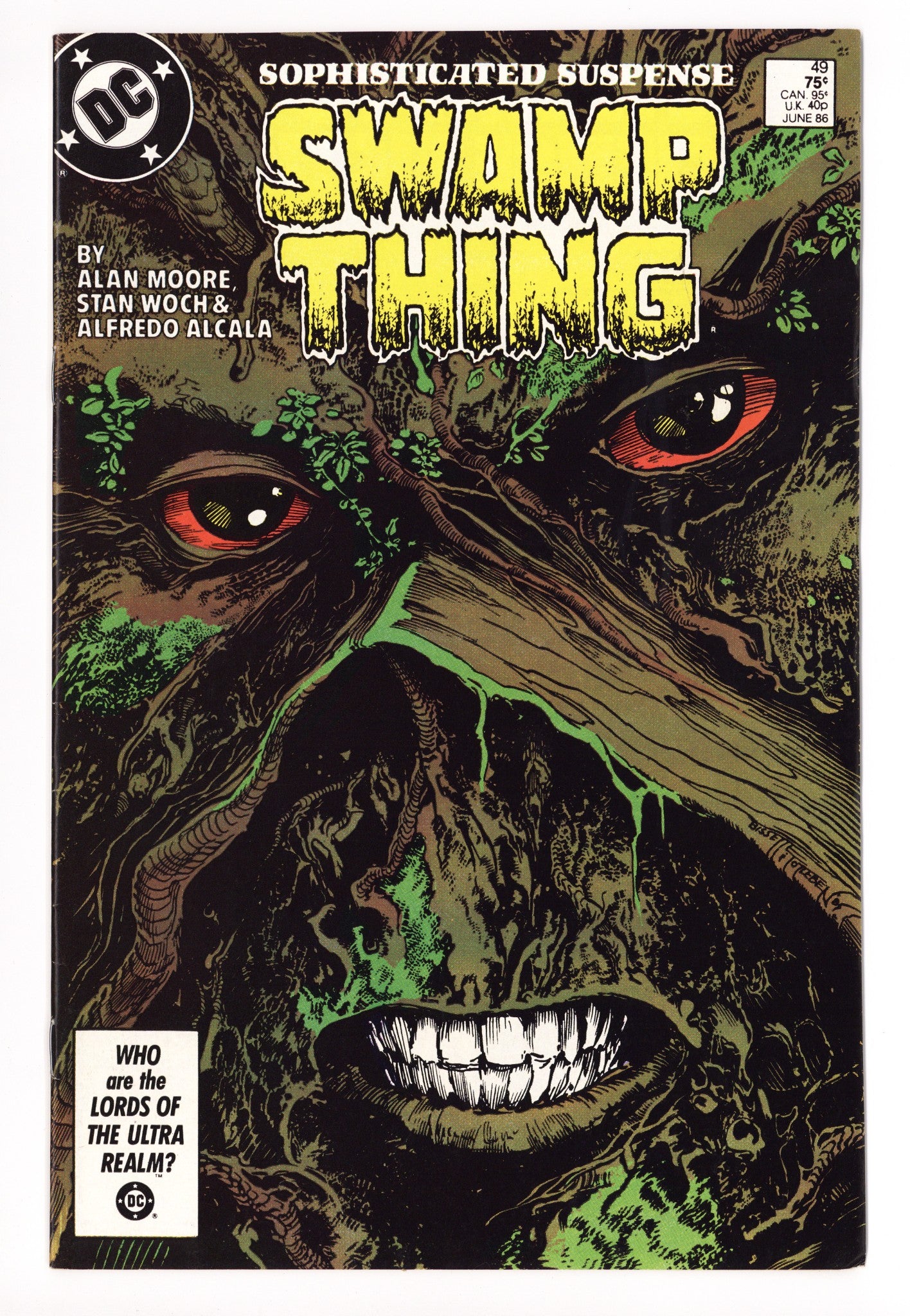 Swamp Thing Vol 2 49 VF (8.0) (1986) 
