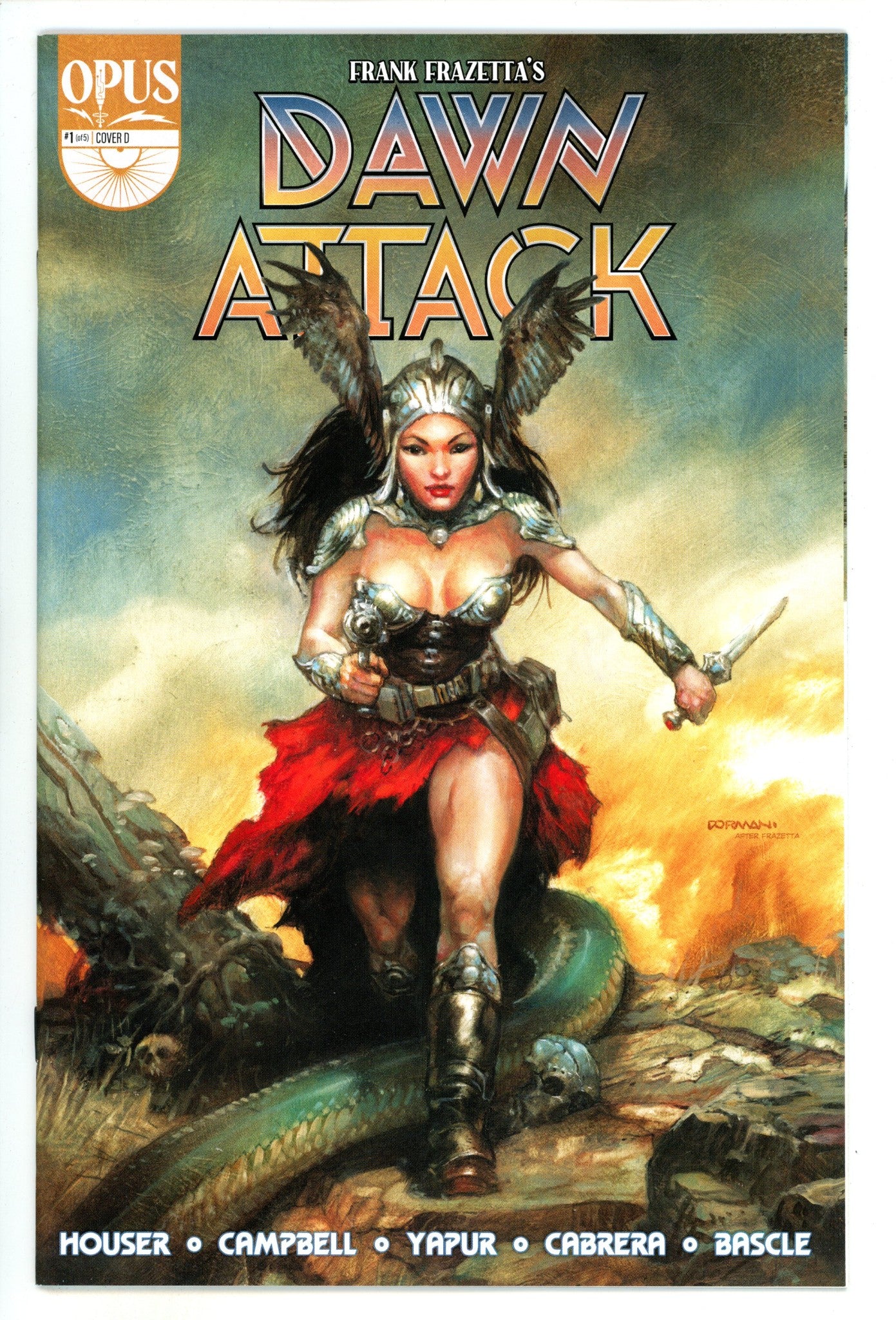 Frank Frazetta's Dawn Attack 1 High Grade (2022) Dorman Incentive Variant 