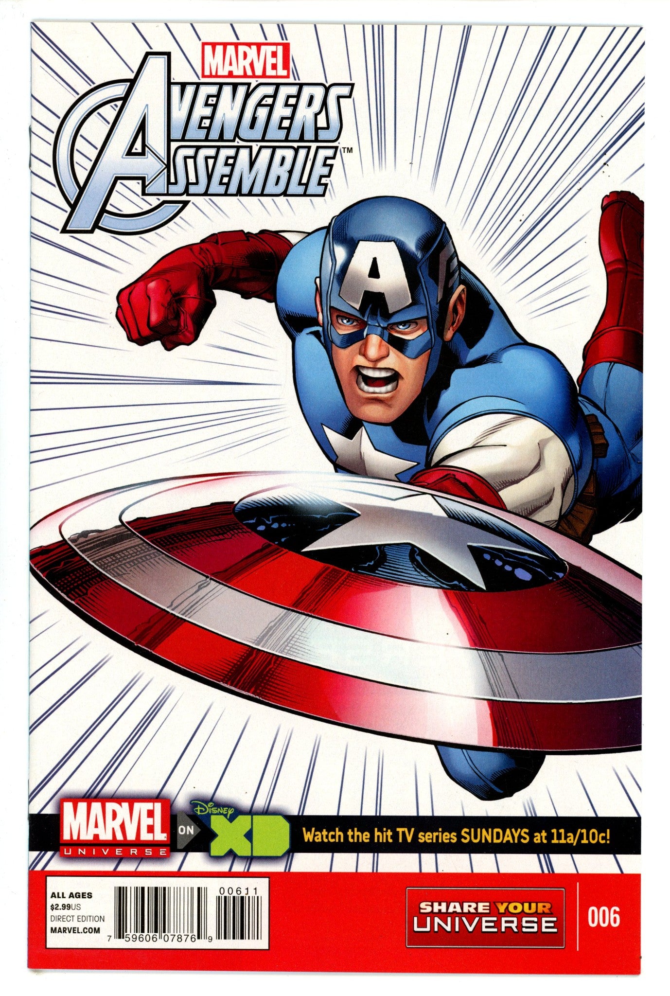 Marvel Universe Avengers Assemble 6 High Grade (2014)