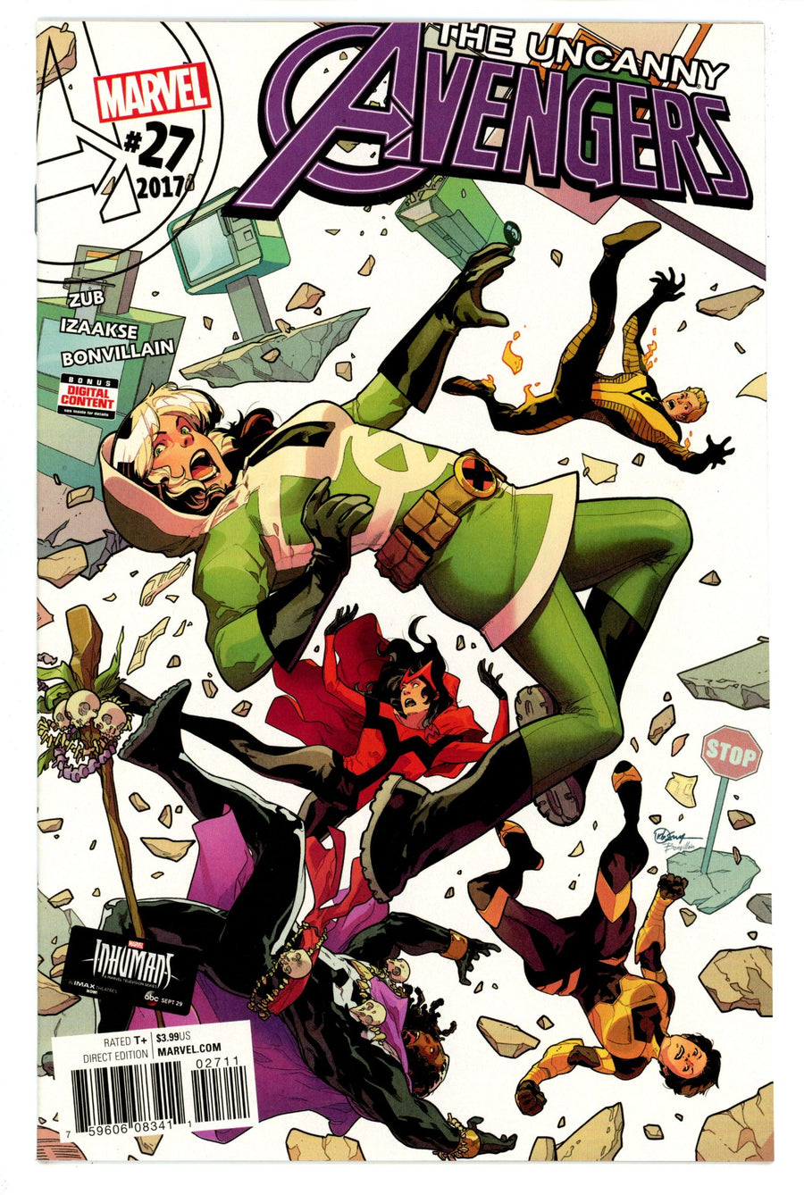 Uncanny Avengers Vol 3 27 High Grade (2017) 