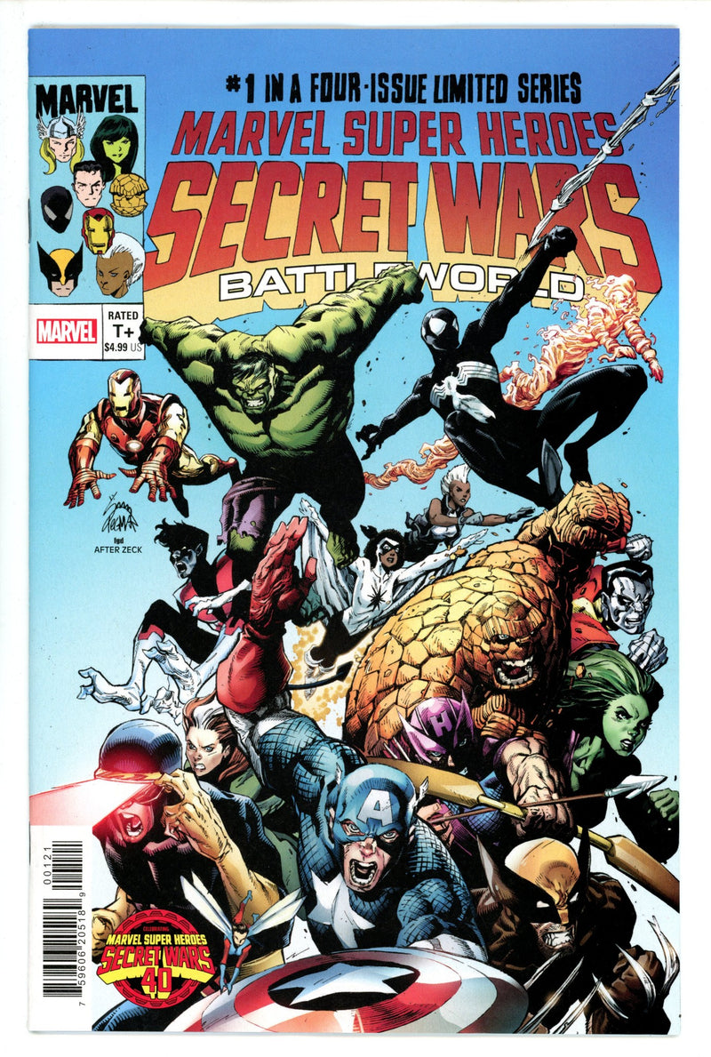 Marvel Super Heroes Secret Wars Battleworld 1 Stegman Variant (2023)