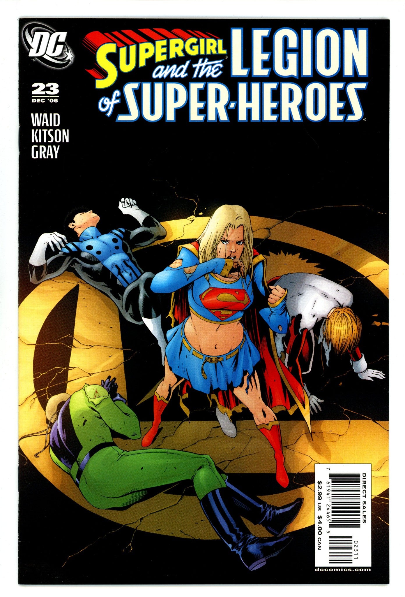 Supergirl and the Legion of Super-Heroes Vol 5 23 High Grade (2006) 