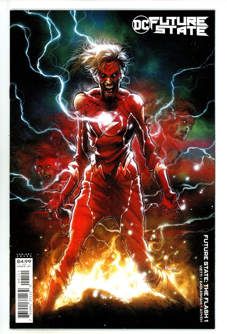 Future State: The Flash   1  High Grade   (2021) Andrews     Variant  