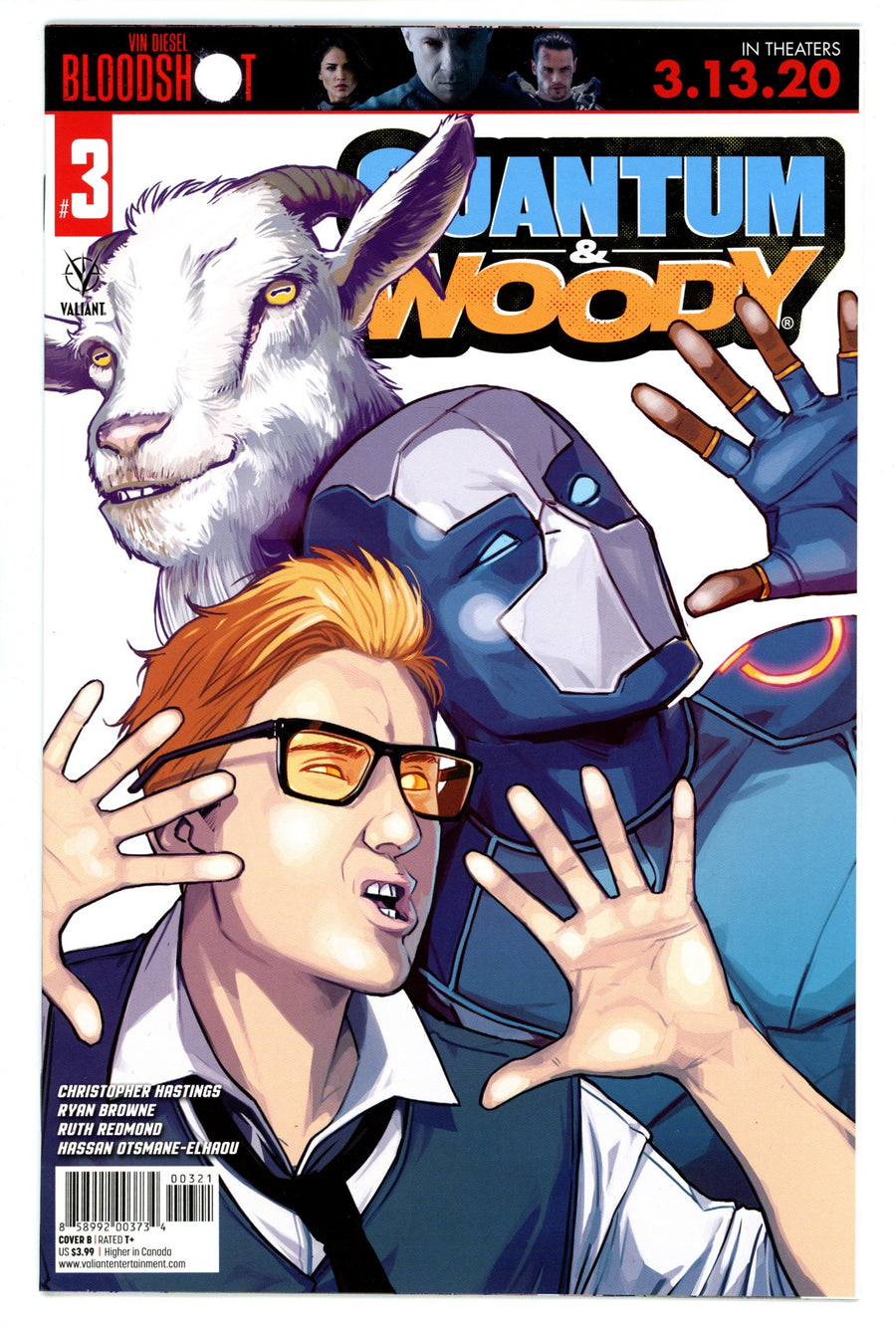 Quantum and Woody Vol 4 3 High Grade (2020) Wijngaard Variant 