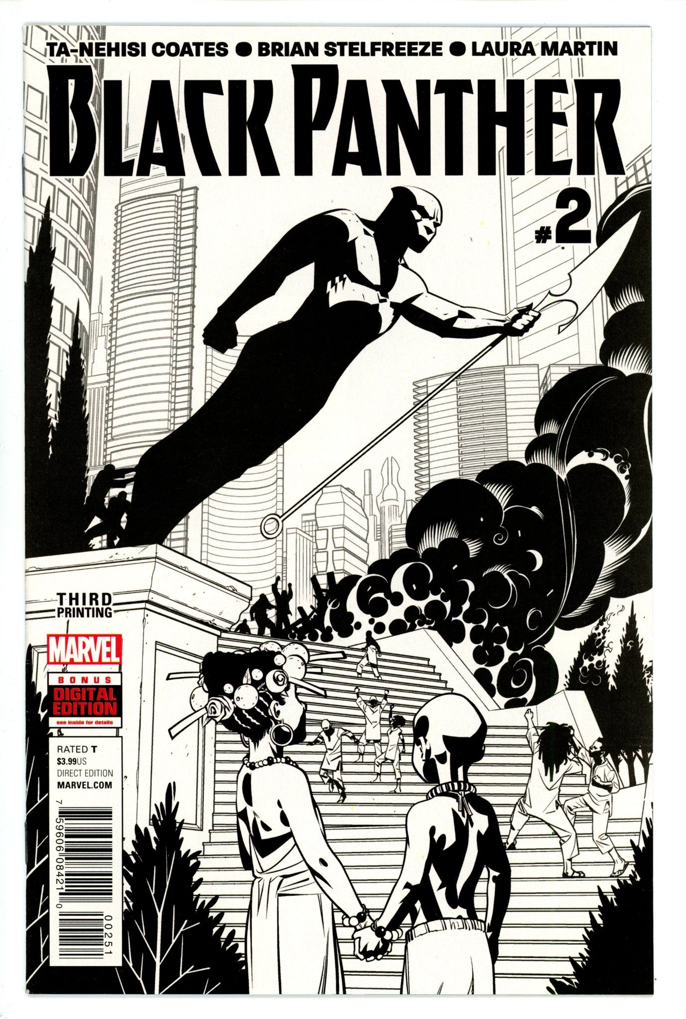 Black Panther Vol 6 2 High Grade (2016) 3rd Print 