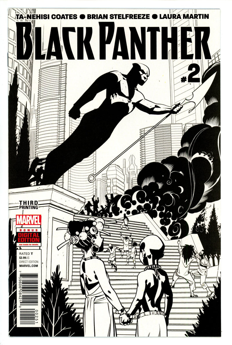 Black Panther Vol 6 2 High Grade (2016) 3rd Print 